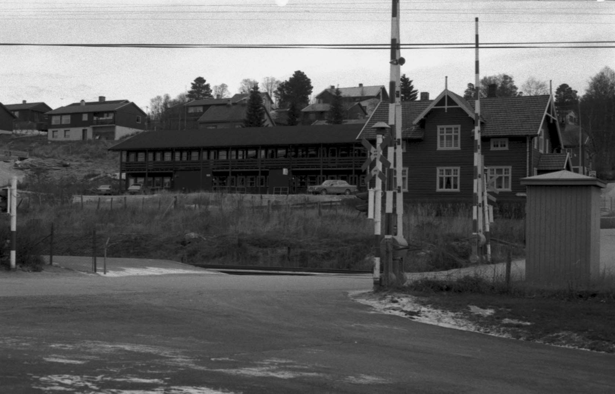 Alvdal Sentrum, Hus, Jernbane