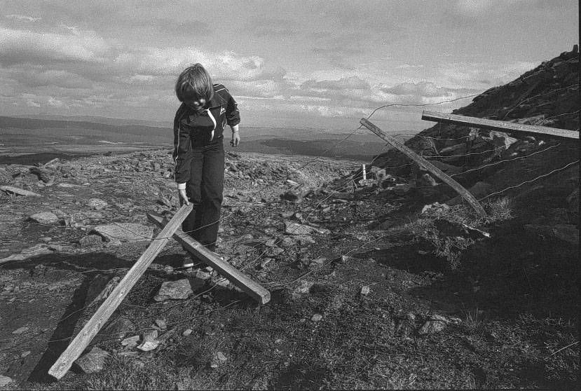 Kvikne, Røstvangen, Grvue, Vandring, Farlige gruvehull 