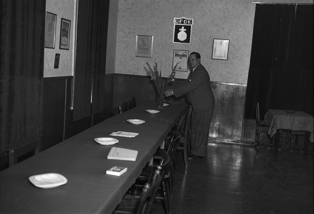 Domarklubbens lokal, Uppsala 1951