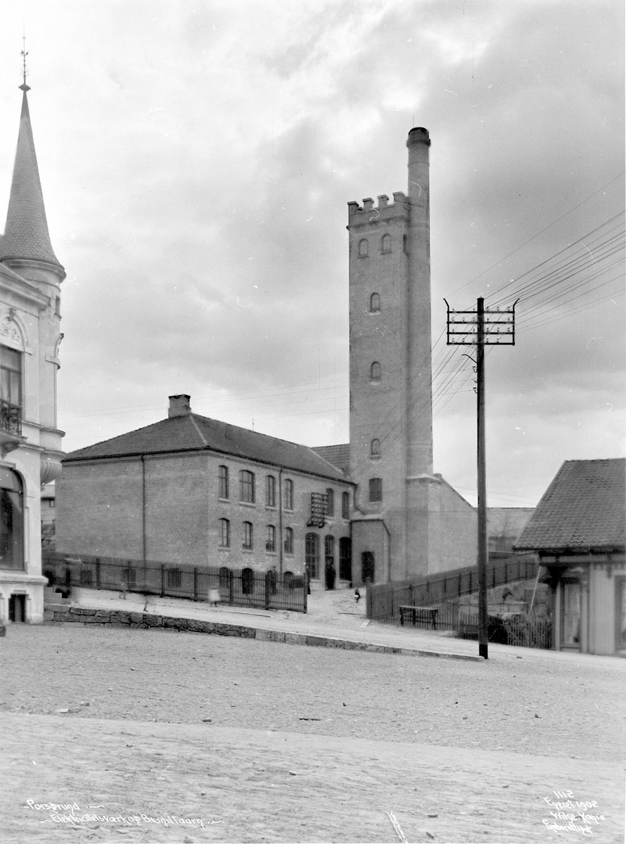 Porsgrunn - Elektrisitetsverk og Brannvakt