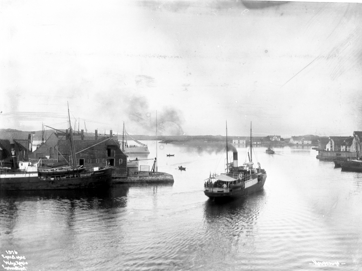 Haugesund - Vestre Innløp 21.juli 1902