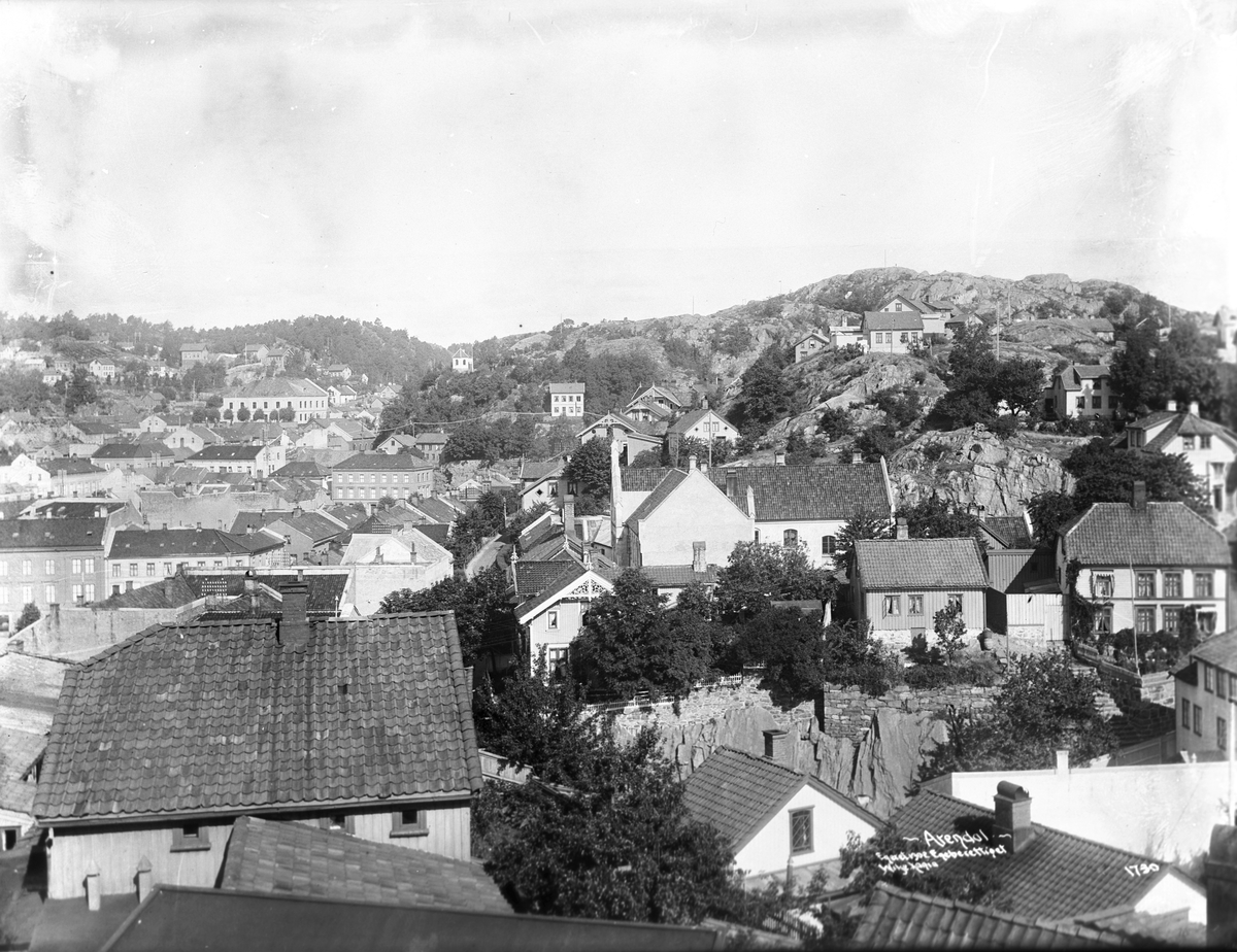 Arendal - Panorama 1.aug. 1902