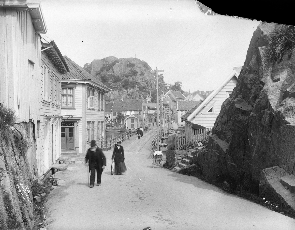 Mandal - Broen fra Malmø 7.juni 1903