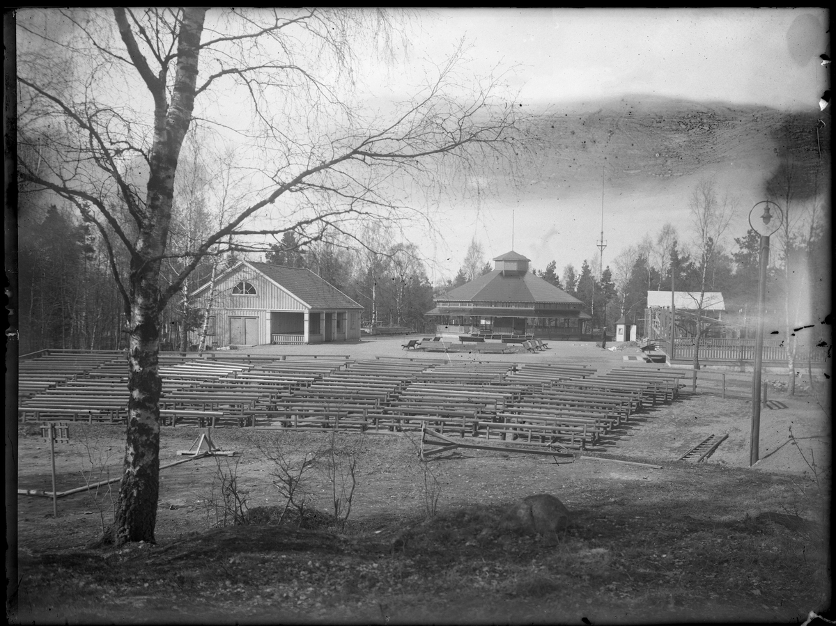 Friluftsteatern i Folkets park, 1930-tal.