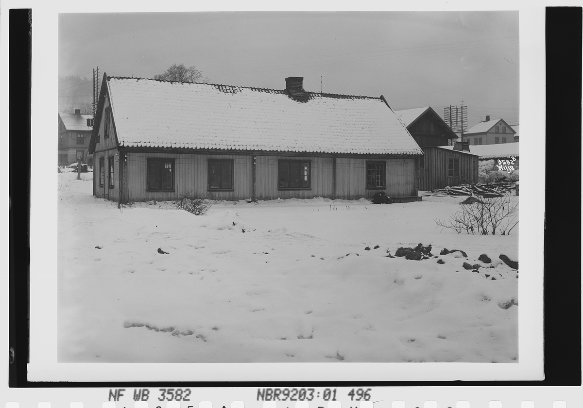 Verkstedet til A/S Bjerings Slaamaskiner, Gjøvik. Fotografert 1912.