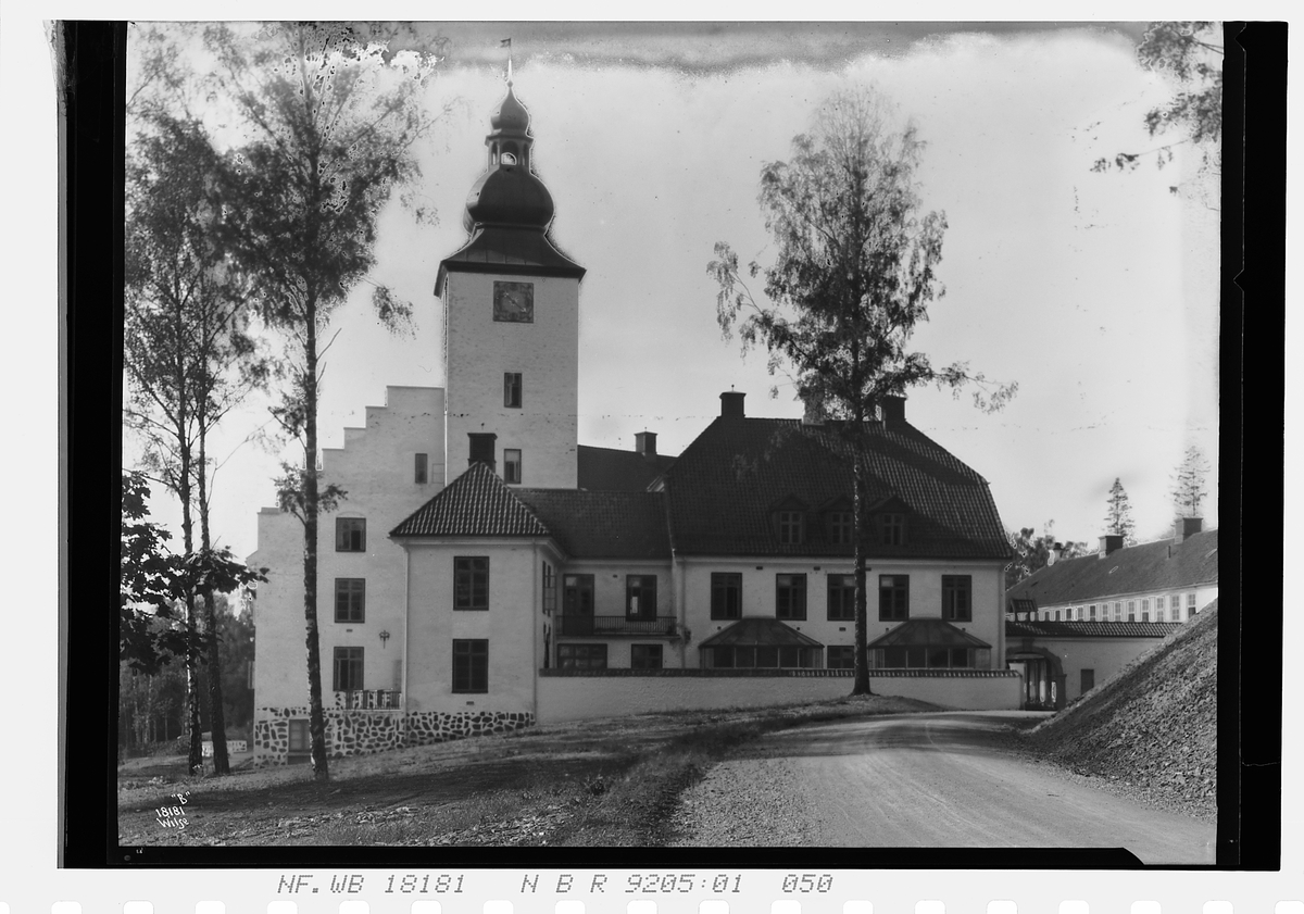 Bærum sykehus. Fotografert 1924.