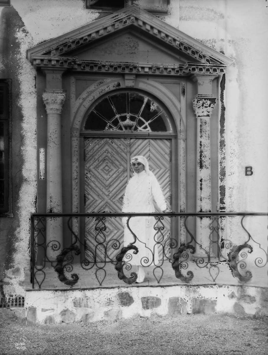 Oversøsteren på Bærum sykehus. Fotografert 1924.