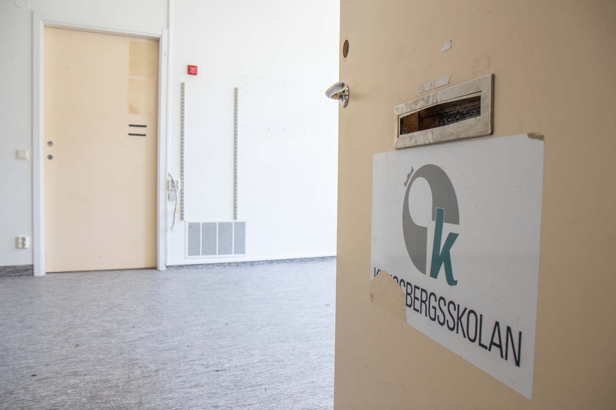 Expeditionen är tom inför rivning av skolan -Bild Linköping ...