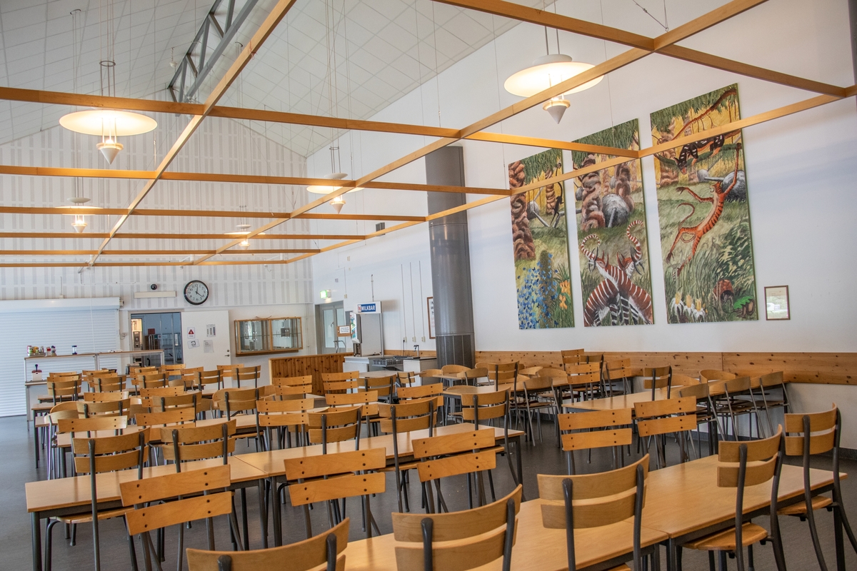 Kungsbergets skolmatsal -Bild Linköping / DigitaltMuseum