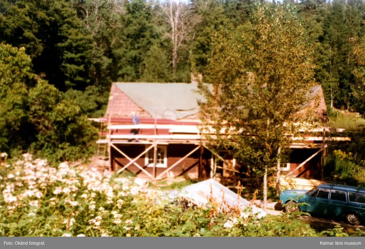 Upprustning av Stensfors kvarn åren 1976-77.