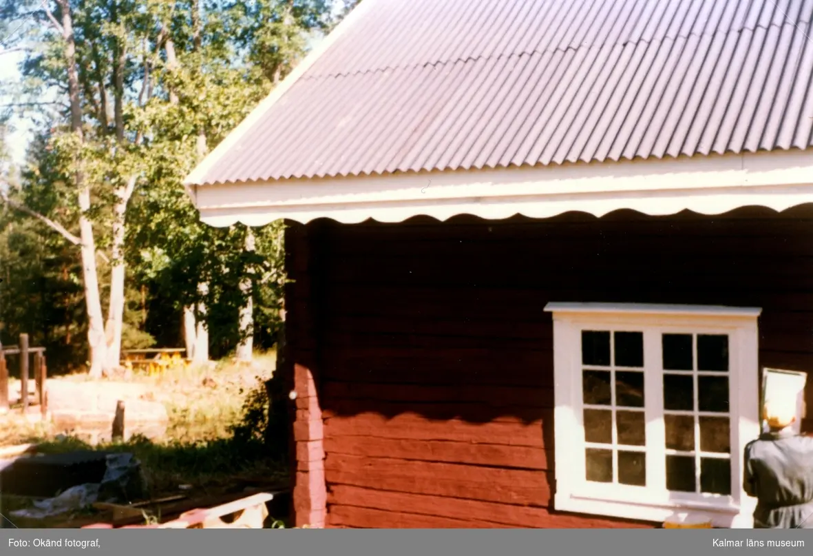 Upprustning av Stensfors kvarn åren 1976-77.