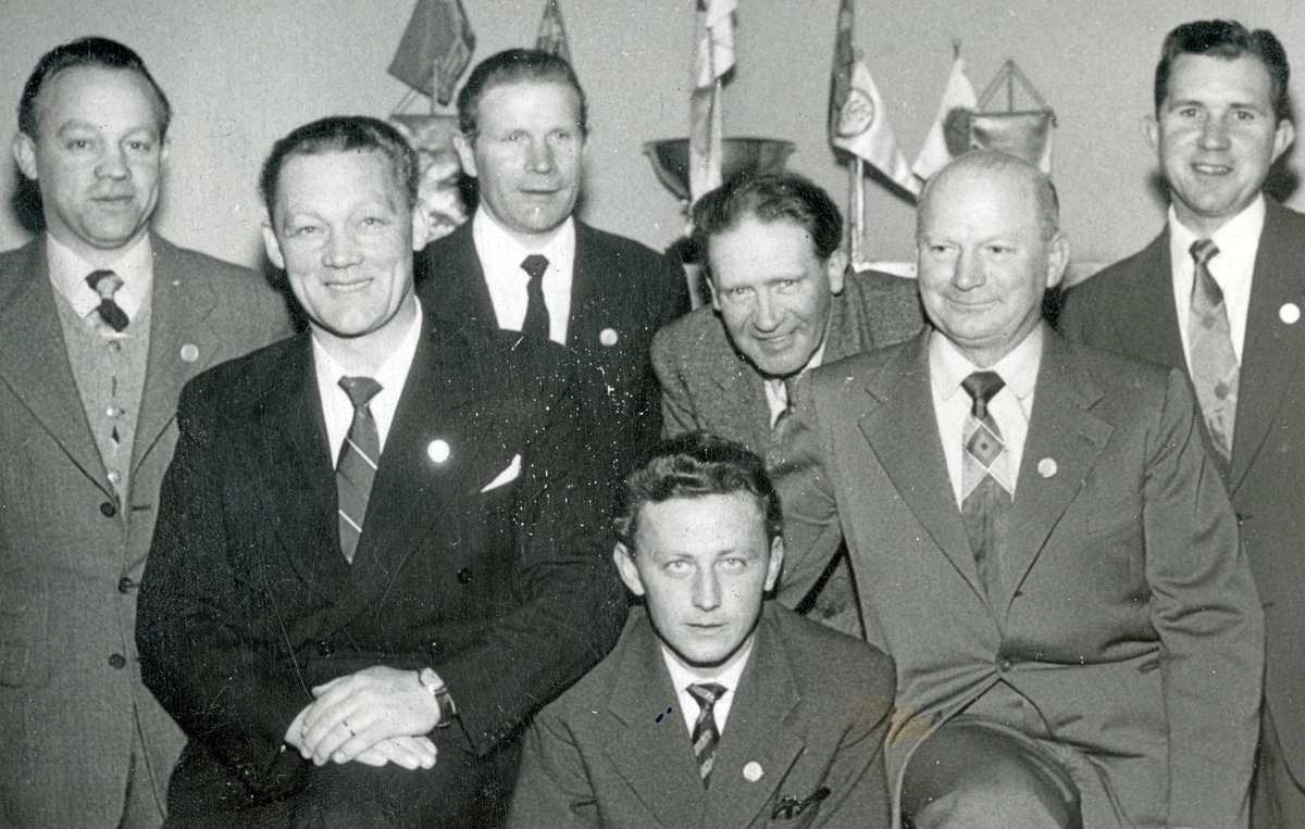 Fr. v Torsten Andersson Åke Andersson Hugo Andersson T Andersson Gunnar Larsson Gösta Blomkvist Hans Lövdén
