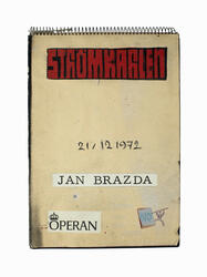 Skissblock till "Strömkarlen" [Skissblock]