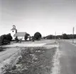 Böda kyrka och kyrkogård år1959.