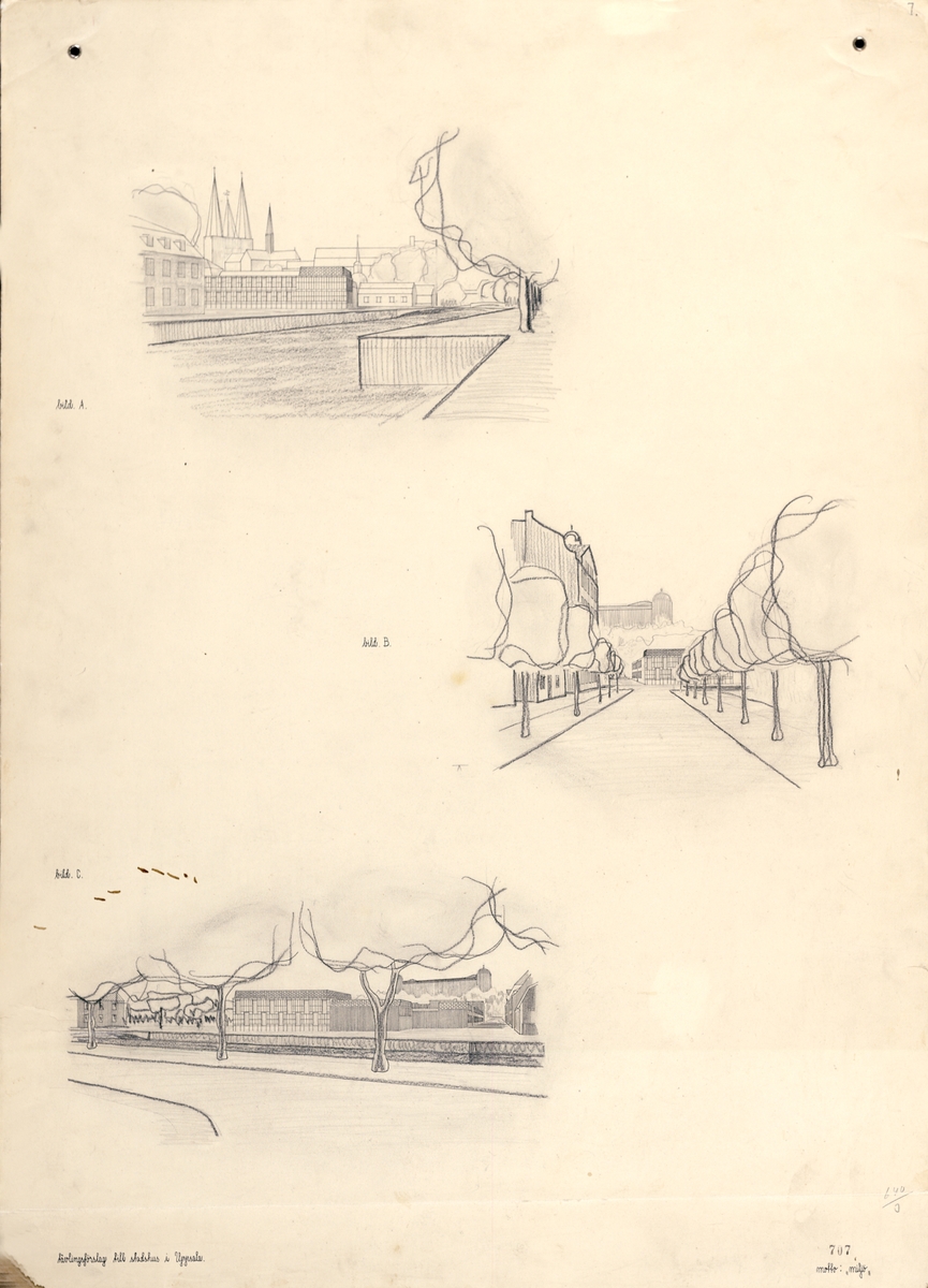 Ritning -ArkDes / DigitaltMuseum