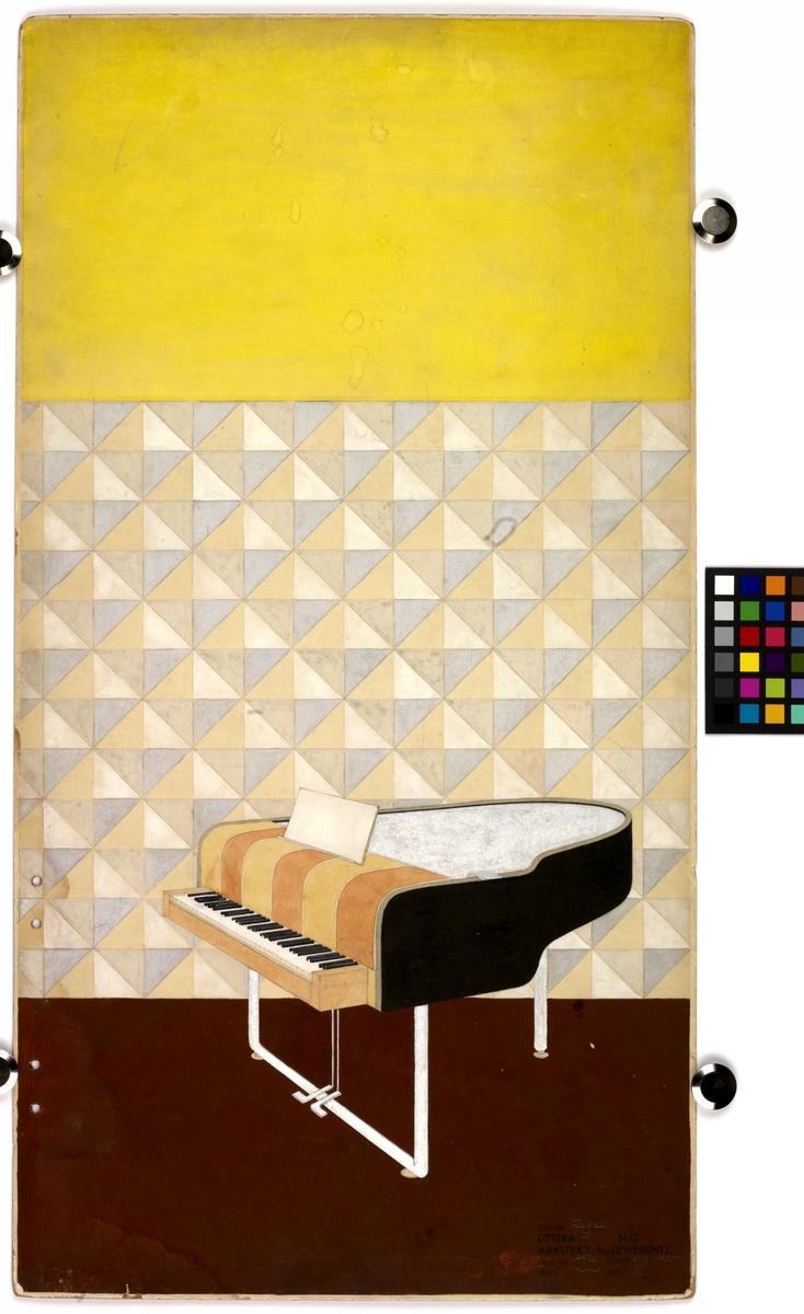 Ritning -ArkDes / DigitaltMuseum