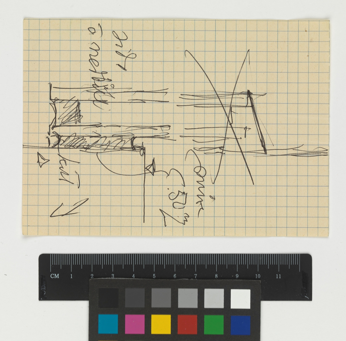 Klippans församlingskyrka, Sankt Petri kyrka
Skiss detalj fönster