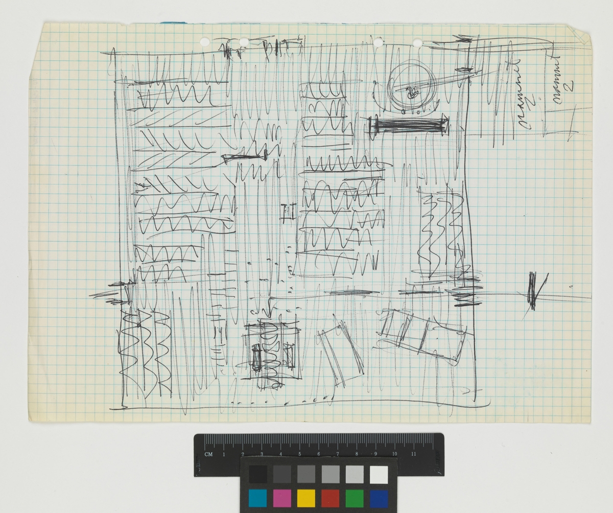 Klippans församlingskyrka, Sankt Petri kyrka
Skiss golvmönster