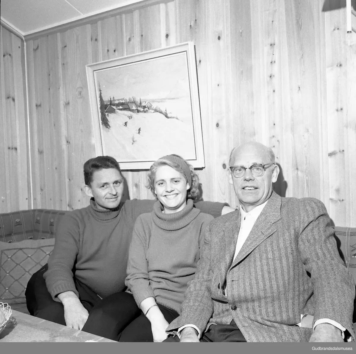 Aktuelt. Skipsreder Knud Lauritzen. Innebilder.