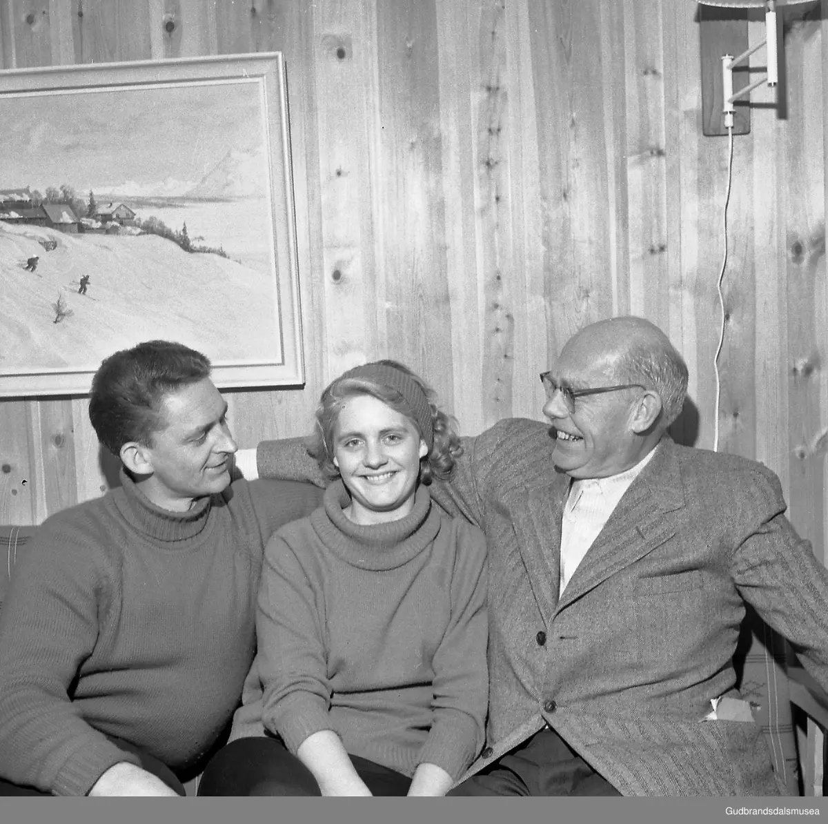 Aktuelt. Skipsreder Knud Lauritzen. Innebilder.