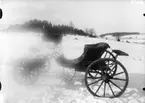 Åkdon, vagn, på Vallby friluftsmuseum i Västerås.