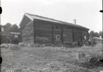 Norrbergaboden efter flytten till Vallby friluftsmuseum i Västerås.