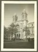 Bilden visar St. Vincent de Paul-katedralen i Tunis.