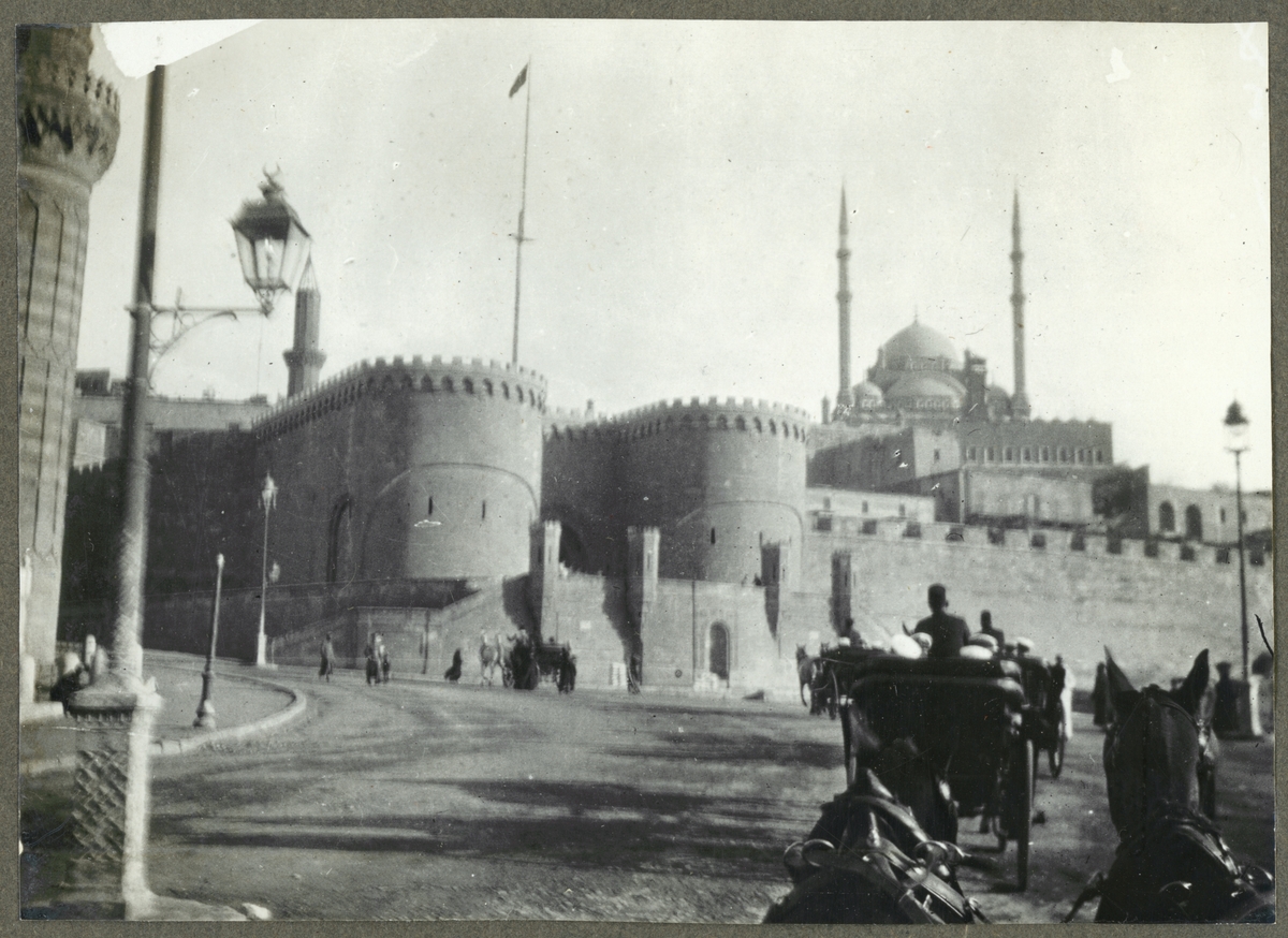 Bilden visar citadellen i Kairo.