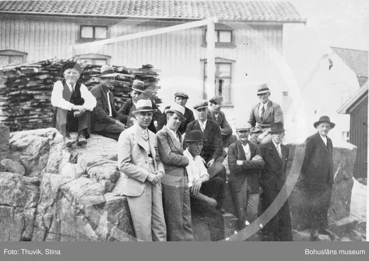 Text till bilden: "Hamnen, Skärhamn".