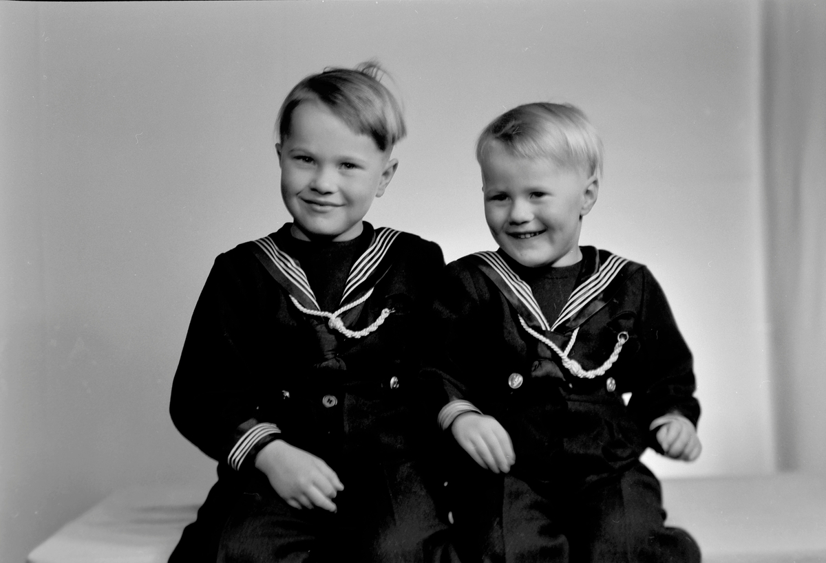 Frank Handå med bror