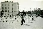 Västerås, Viksäng.
Västmanlands läns hemslöjdsförening. Västeråsutställningen 1929.