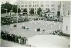 Västerås, Viksäng.
Västmanlands läns hemslöjdsförening. Västeråsutställningen 1929.