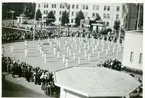 Västerås, Viksäng.
Västmanlands läns hemslöjdsförening. Västeråsutställningen 1929.