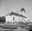 Väderstad kyrka 1949, invigd 1840 för att tjäna de sammanslagna församlingarna Väderstad och Harstad.