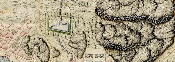 Herregårdsdammens kanal. Foto: Larvik museum.