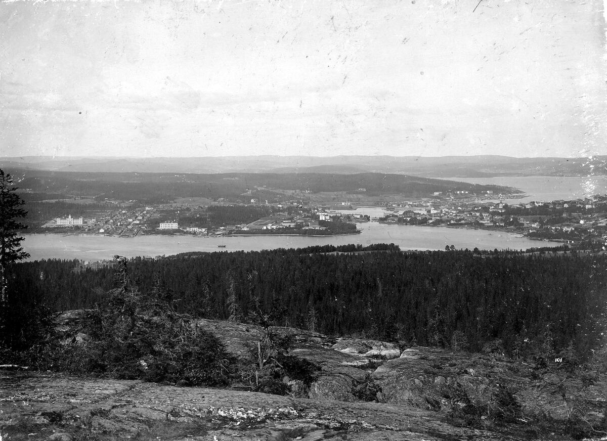 Panoramabild från Vårdkasberget.