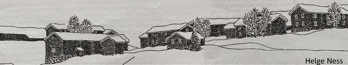 Tegning som viser Vingelsgarder