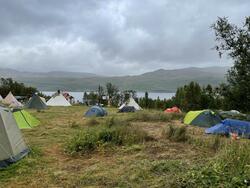 Protestleir på Markoppneset