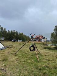 Protestleir på Markoppneset