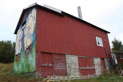 Detaljer fra protestleiren på Markoppneset