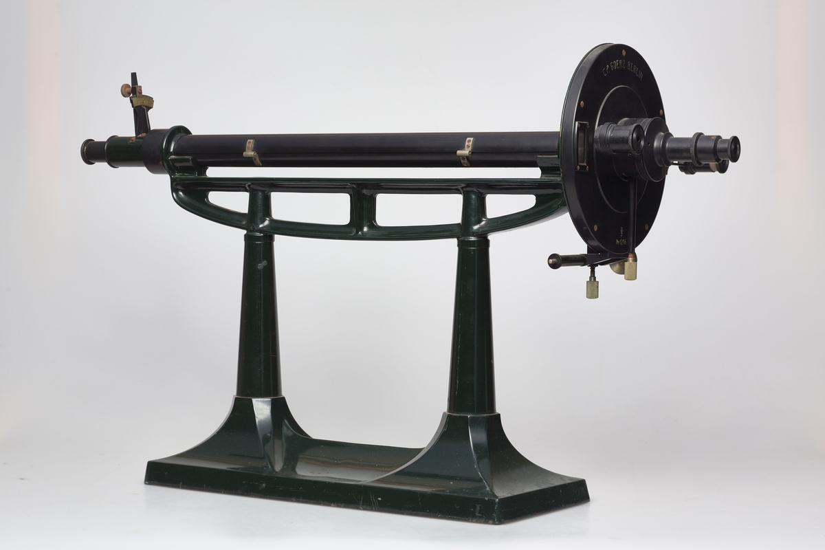 Instrument for måling av sukker i sukkermelk, brukt frem til ca. 1950. Merket Nestle No. 161