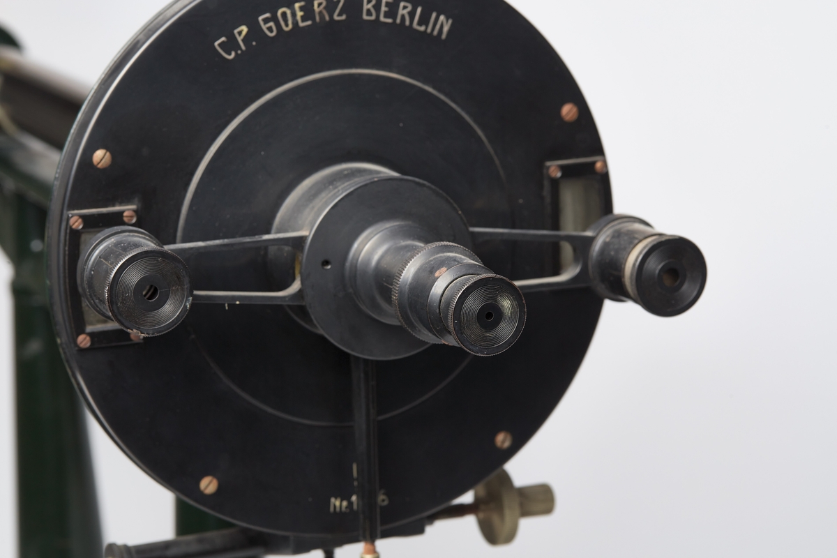 Instrument for måling av sukker i sukkermelk, brukt frem til ca. 1950. Merket Nestle No. 161