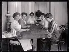 Täckstickning år 1913.