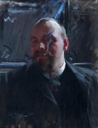 Porträtt av J .C .Janzon (Spada) [målning]