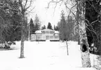 Villa Fridhem på Sälsten, sommarbostad. Vinterbild.