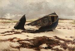 Strandvrak [målning]