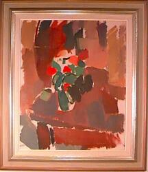 Stilleben Med Blommor [målning]