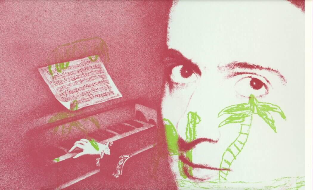 Kvinna Notor Partitur Klaviatur