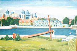 Kalmar Hamn [målning]