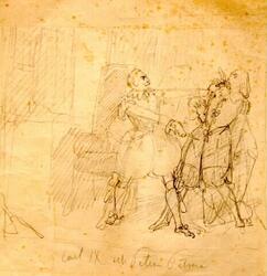 Historisk Scen * [teckning]